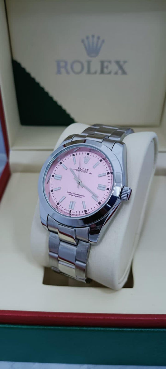 277200 Candy Pink Rare Novelty Model Superalloy 904L 31mm Stainless Steel